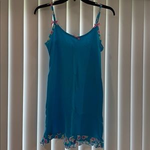 Blue nightgown sleepwear dress